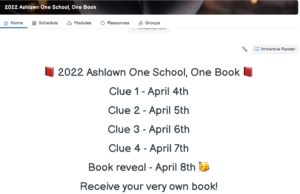 April 4-April 7th clues with book reveal April 8th