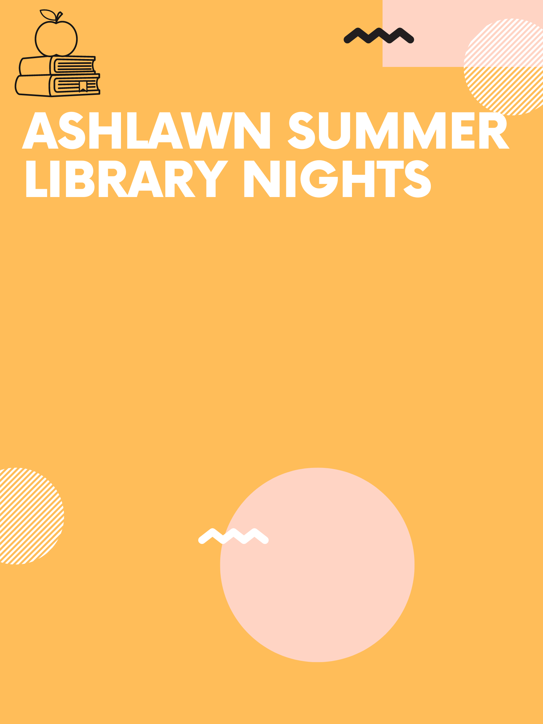 Noites da biblioteca de verão de Ashlawn