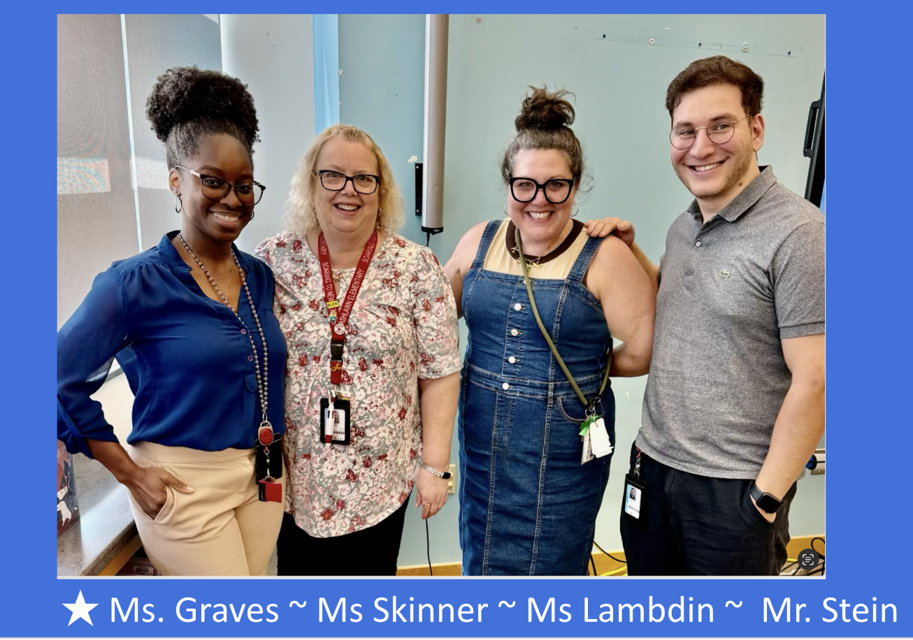 Picture of Student Services Team: Taliah Graves, Cindy Skinner, Jenny Lambdin, and Jacob Stein